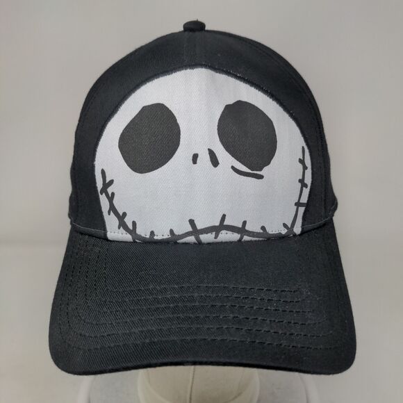 Jack Skellington Snapback Hat Black OSFM The Nightmare Before Christmas - Picture 2 of 8
